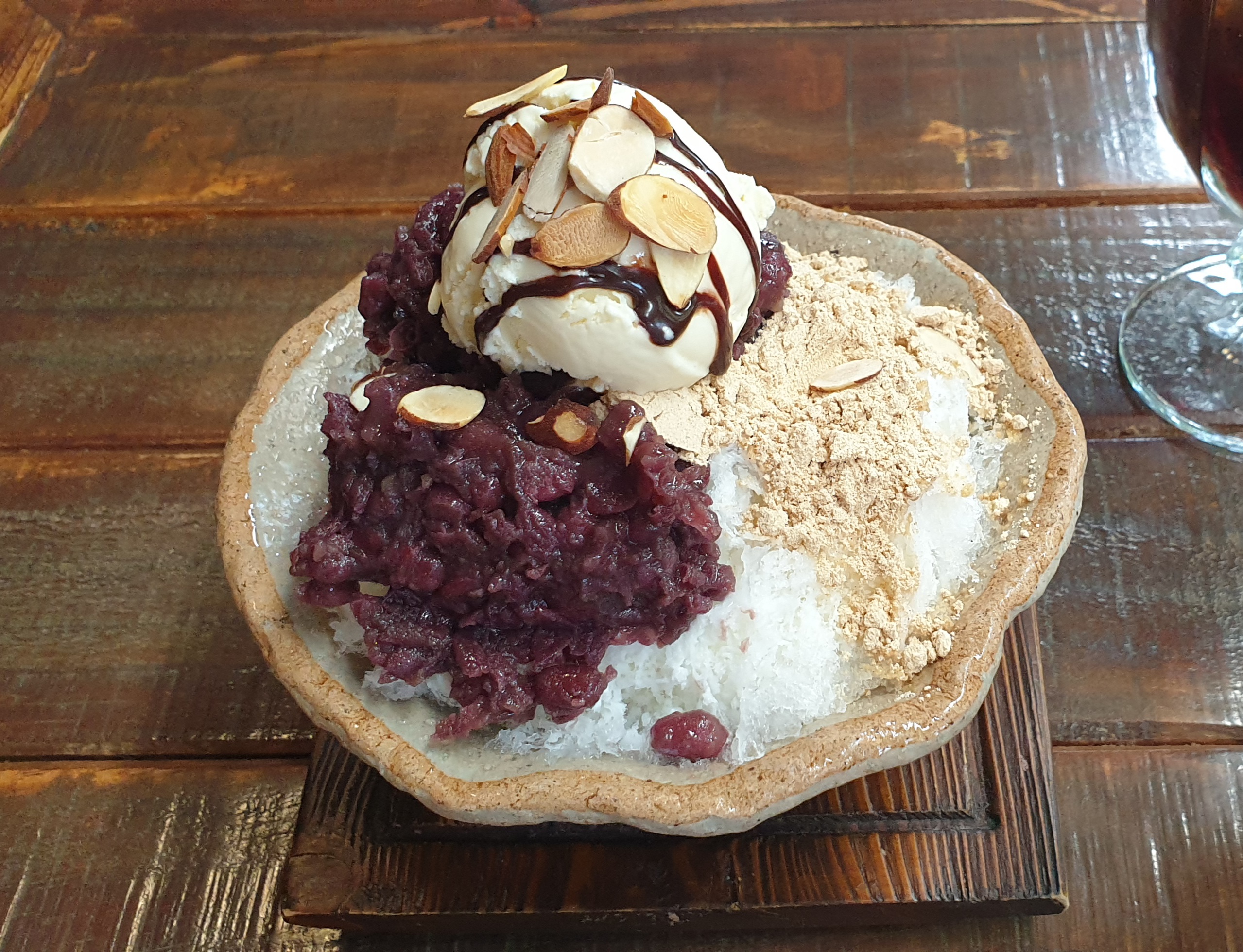 유기농 수제 팥빙수