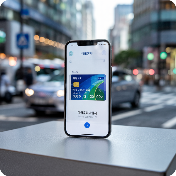 마일리지 교통카드 이미지