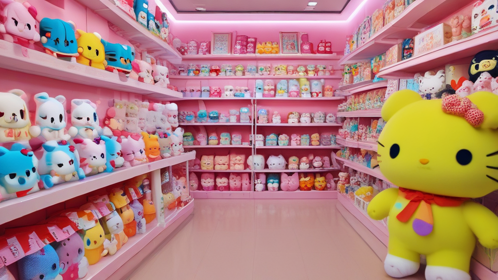 갖고 싶은 굿즈 매장 전경