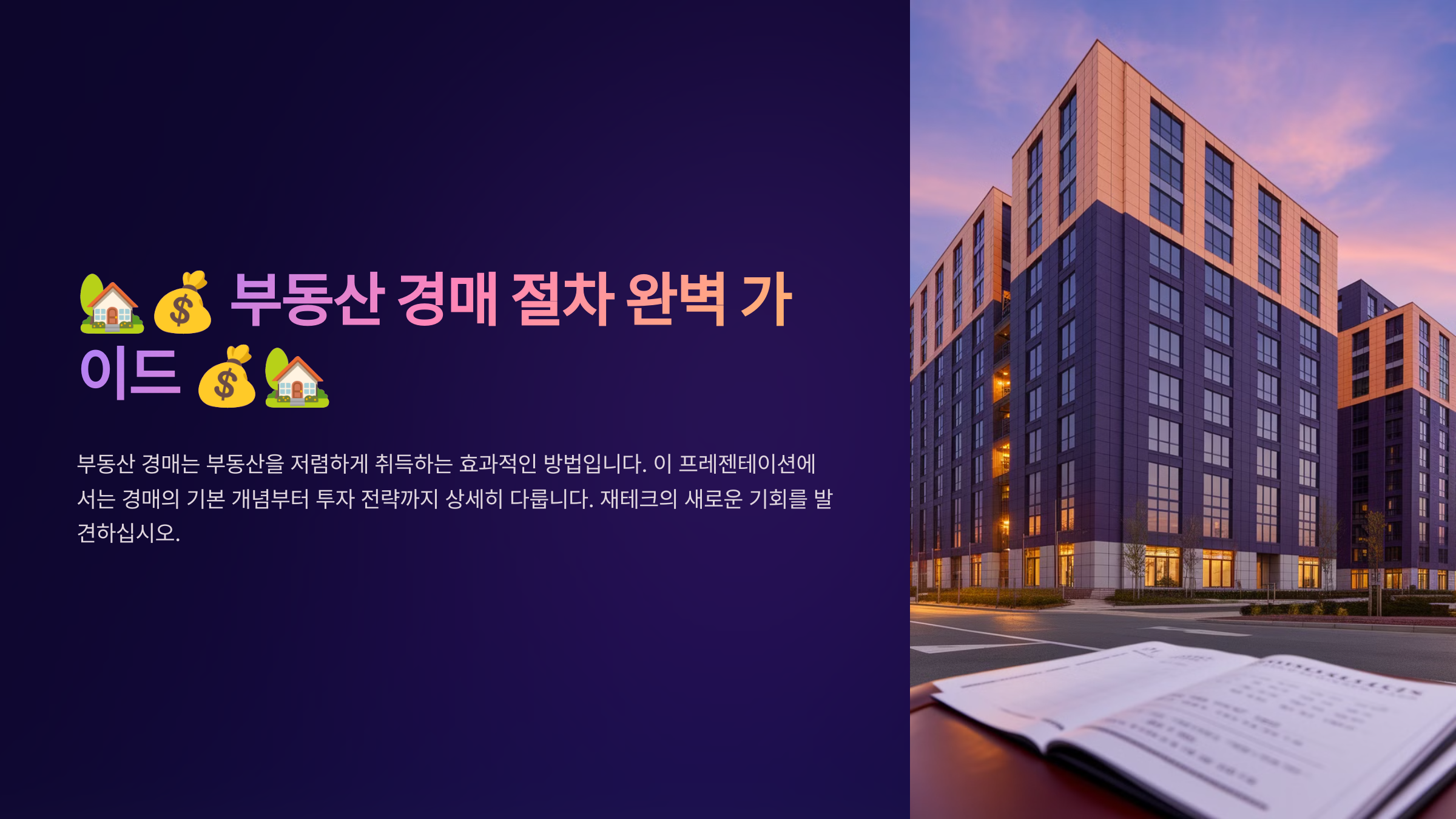 부동산 경매 절차 완벽 가이드