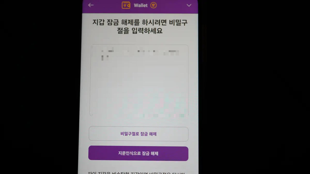 파이코인-비밀구절-잠금해제