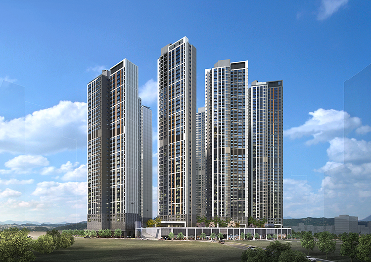 힐스테이트 대명 센트럴 2차 - 조감도