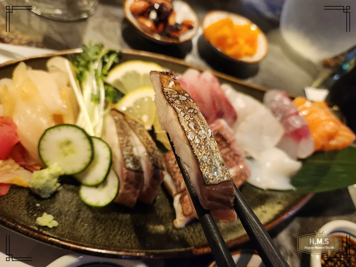 대구-달서구-이자카야-대담히-안주-삼치회