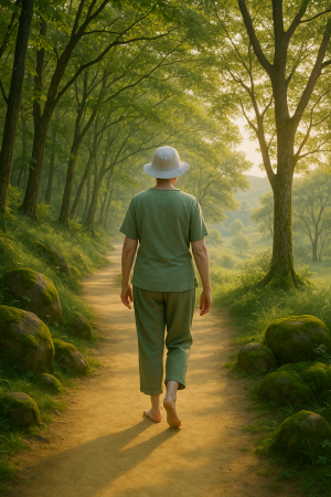 황토길 - 맨발 걷기 운동 효과