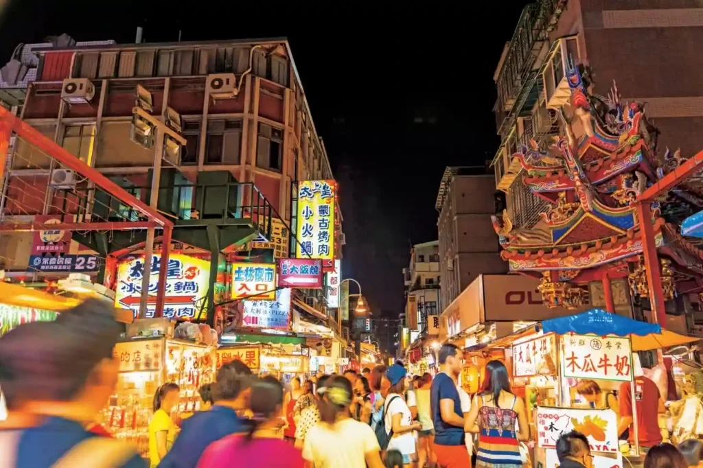 화려한 야시장