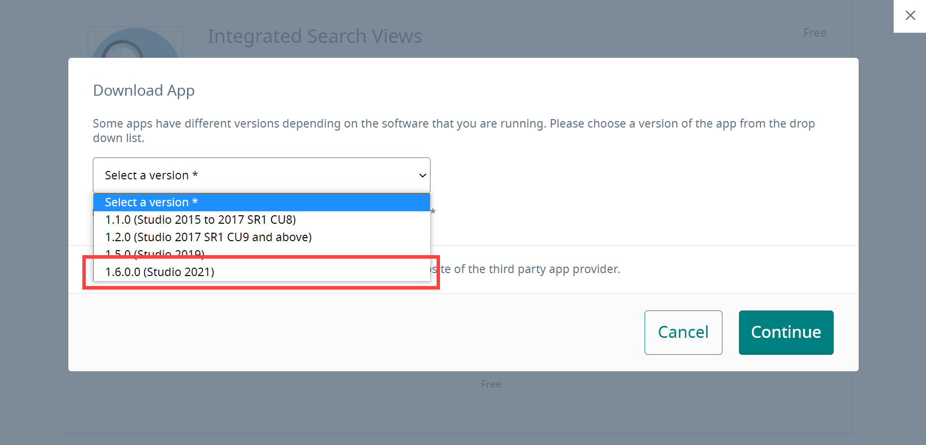 트라도스 대량 파일 검색 앱 Integrated Search Views 다운로드 버전 선택
