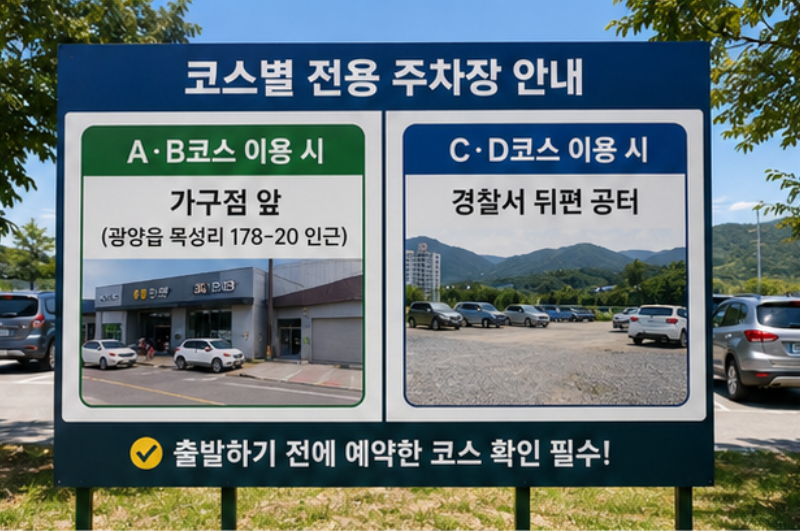 천변따라 조성된 36홀 대형 구장, 광양 동천파크골프장 위치, 주차, 코스, 이용시간, 요금, 휴무일, 예약방법 핵심정리