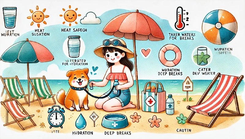 반려견과 함께하는 해변 여행 완벽 가이드: 즐겁고 안전한 바다 나들이 방법