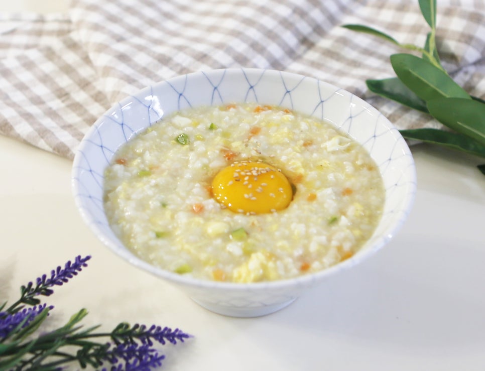 계란 야채죽