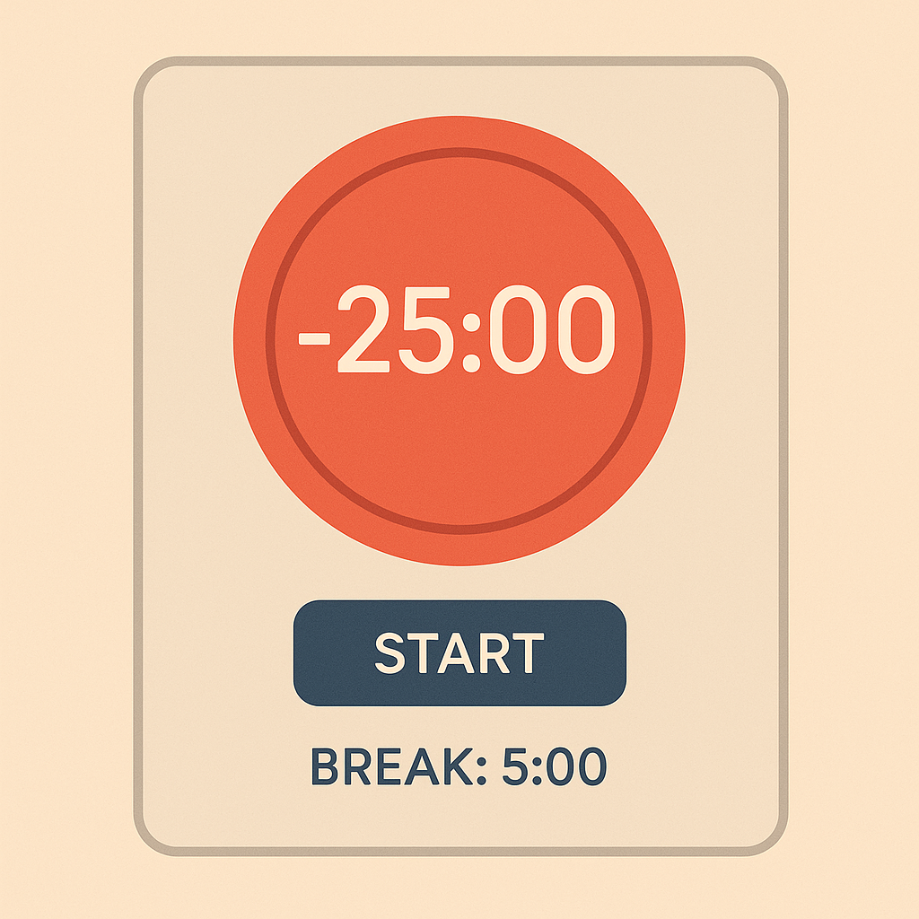 집중력 시간관리 앱 추천: 포모도로 타이머로 일 잘하는 법