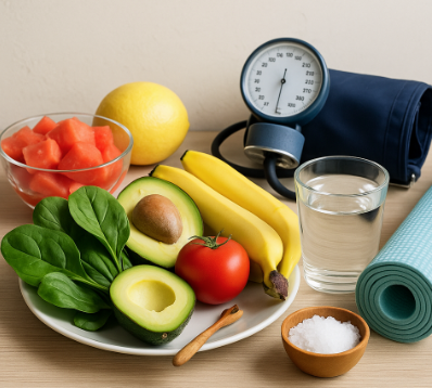 고혈압에 좋은 음식 사진