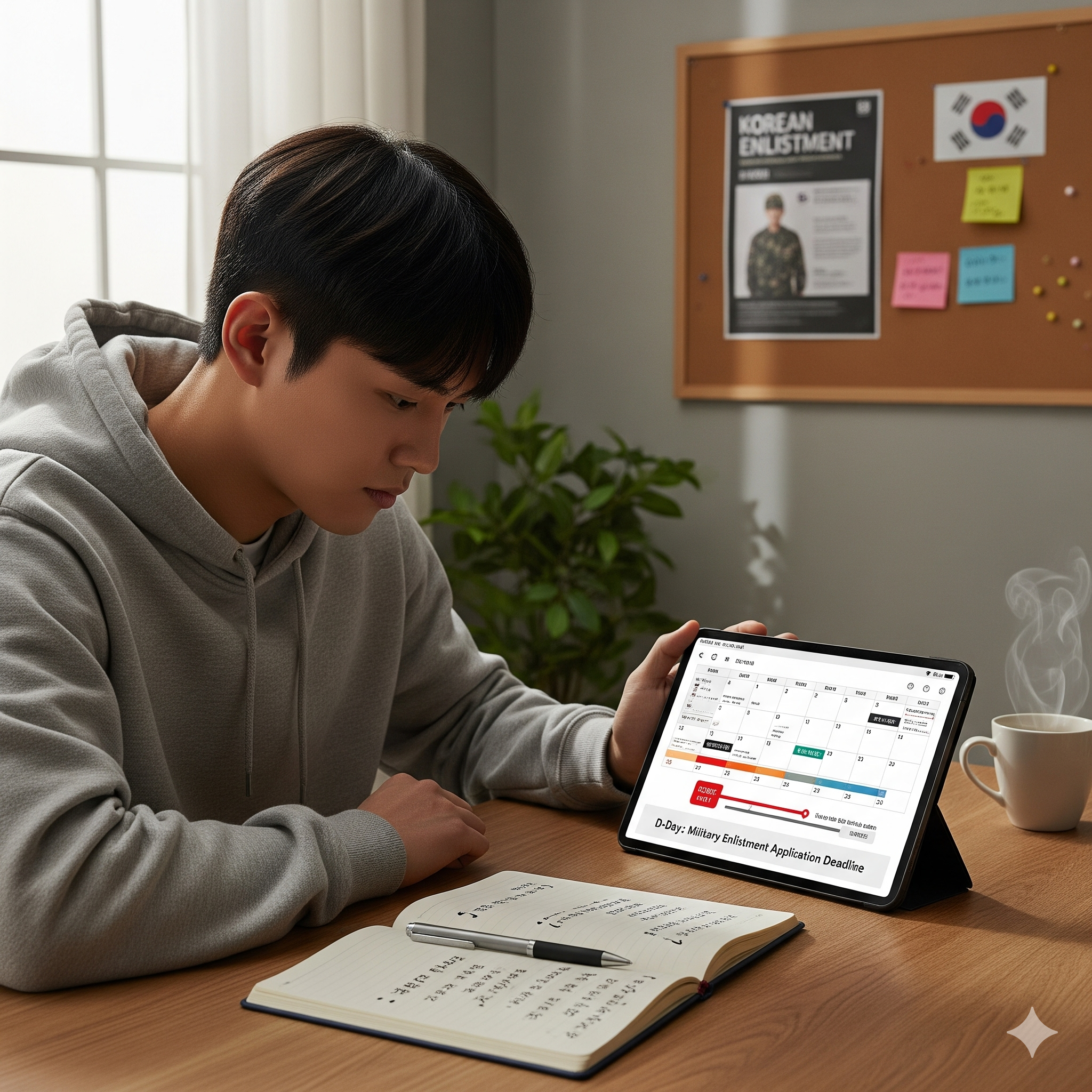 군입대 희망 월 신청시기