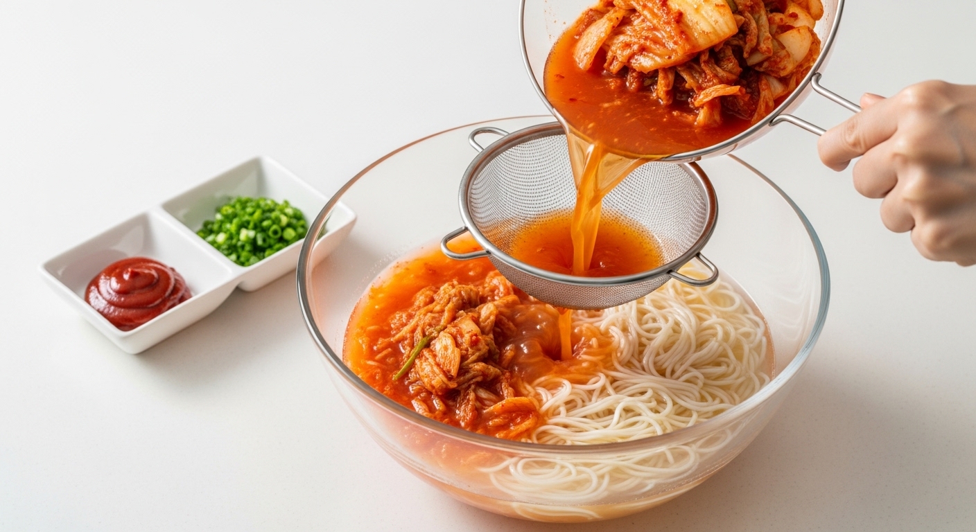 열무효능먹는법수육국수