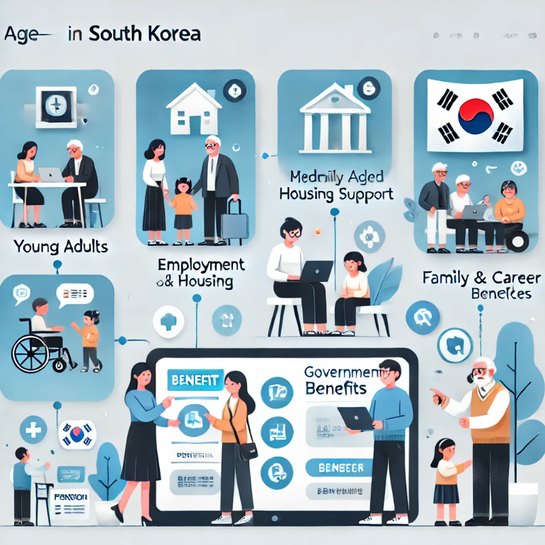 연령별 국민혜택 (청년, 중장년, 노년)