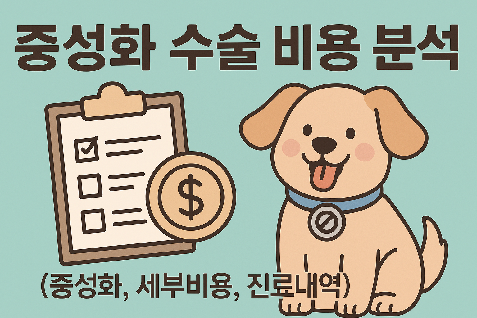 중성화 수술 비용 분석 이미지