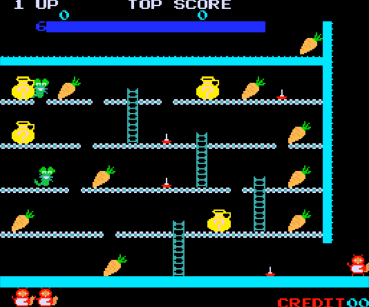 폰포코-너구리-오락실게임-시작-화면