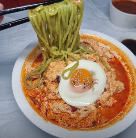 순두부짬뽕 면