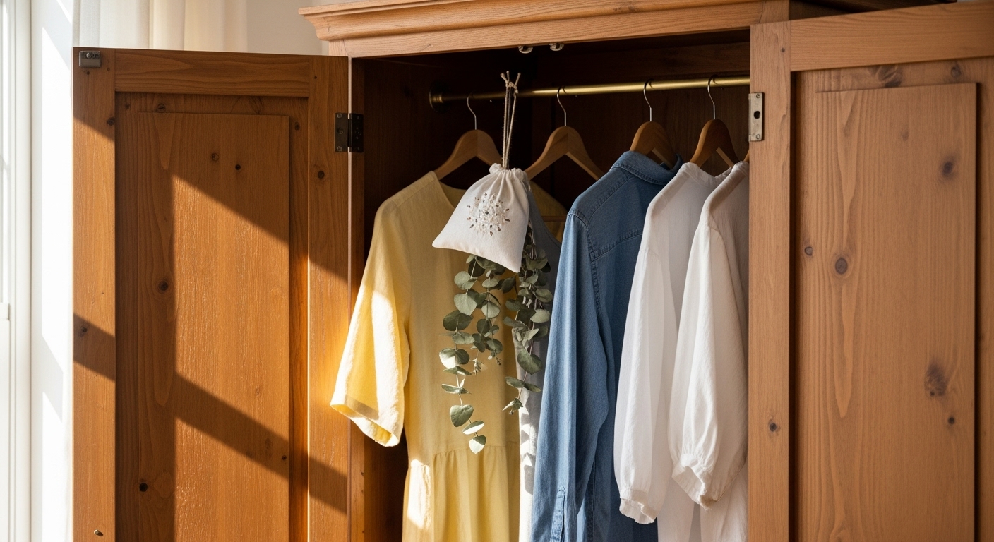 겨울옷장냄새제거