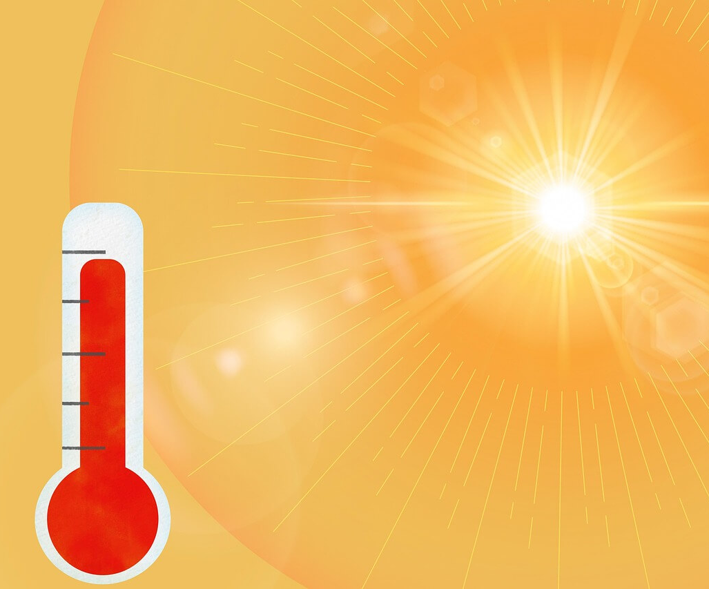 온도계와 태양