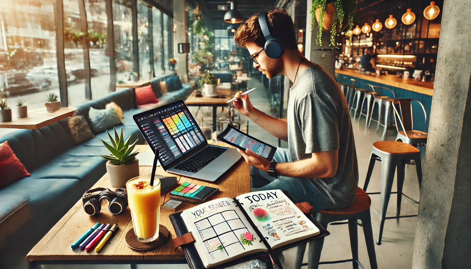 프리랜서 루틴 관련 사진