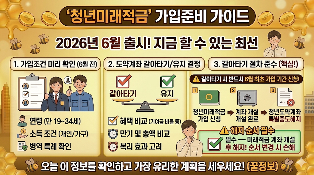 청년미래적금 준비