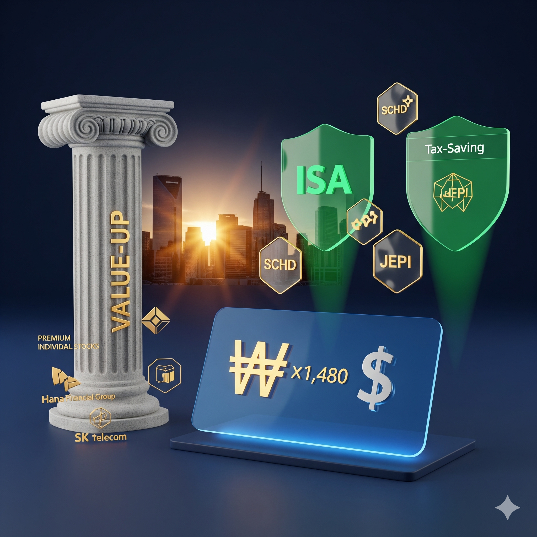 밸류업 종목과 절세 계좌(ISA), 환율 대응을 결합한 2026년형 대한민국 배당 투자 포트폴리오