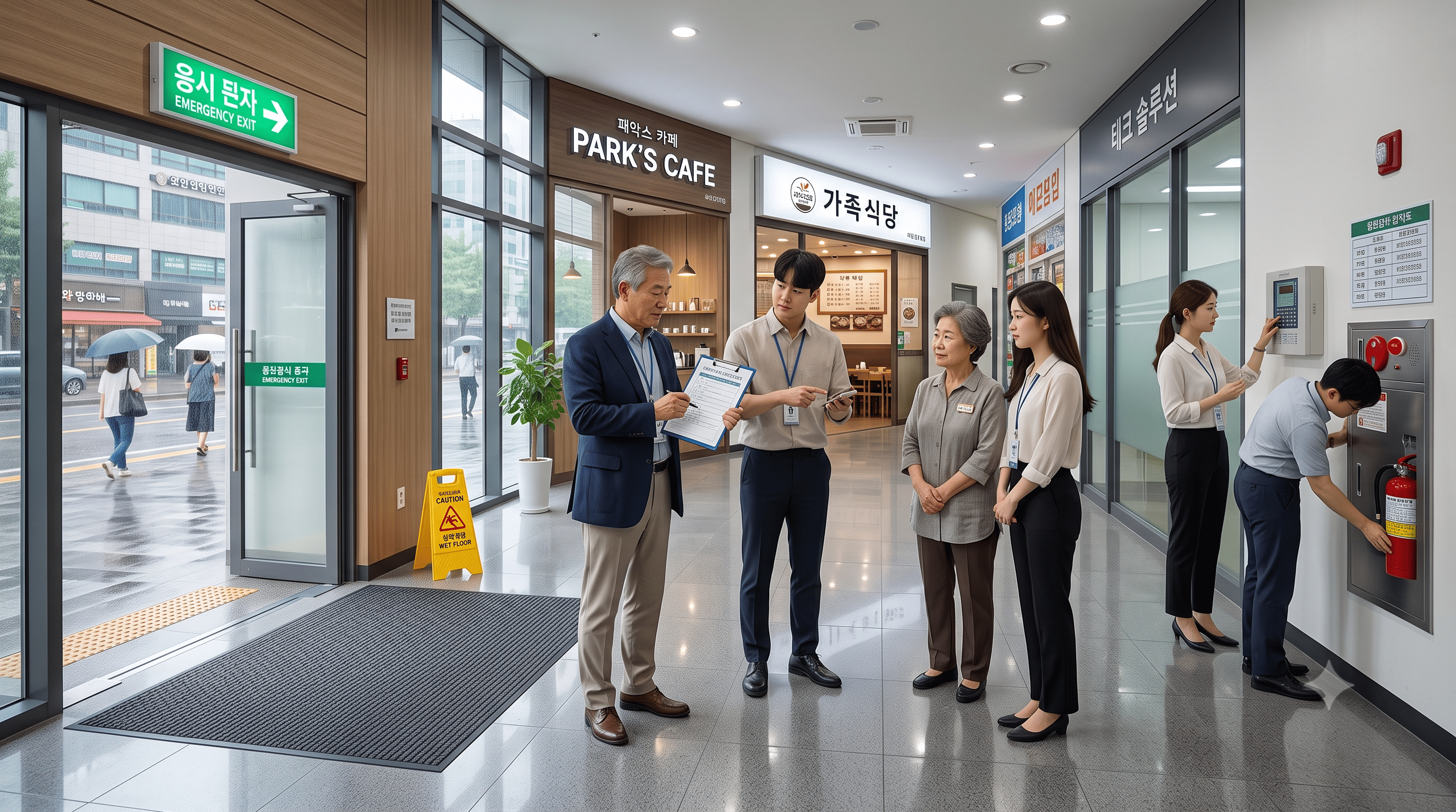 상가 시설 안전점검과 임차인 협력 관리