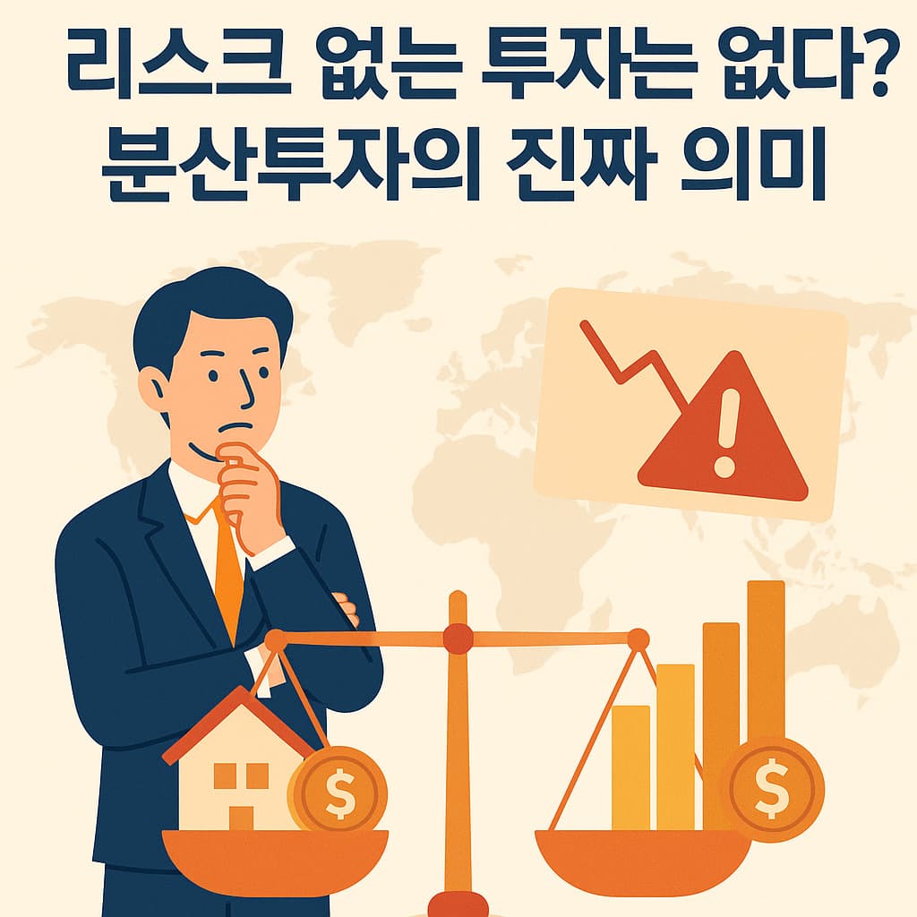 리스크 없는 투자는 없다? 분산투자의 진짜 의미