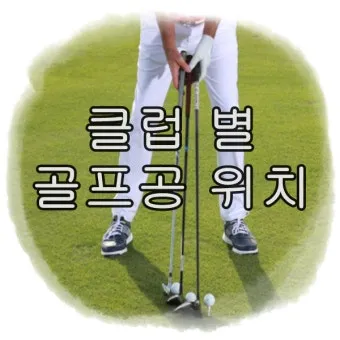 골프 공위치 조절로 구질 바꾸기 드로우 페이드 탄도 컨트롤_5