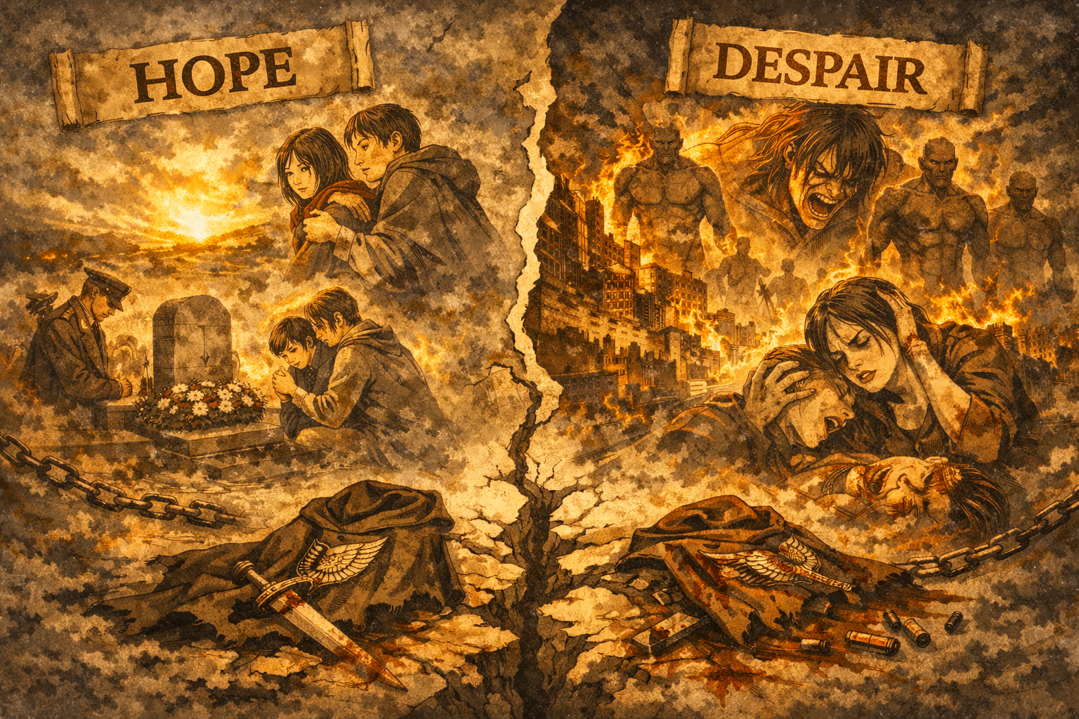 진격의 거인: 구원의 이야기가 아닌 이유