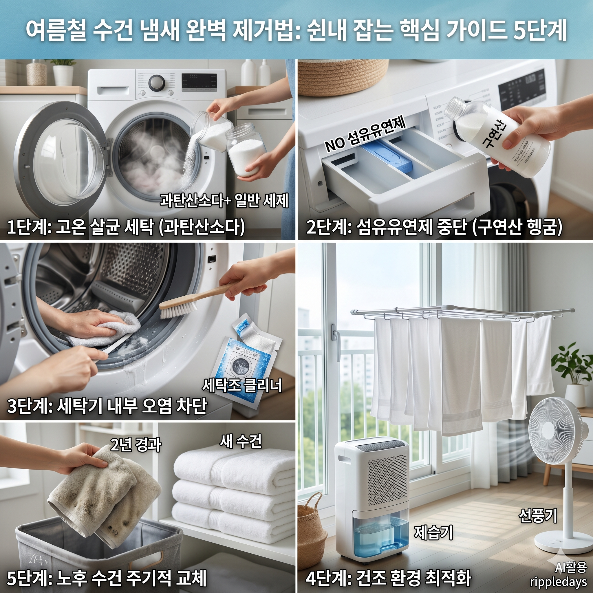 수건 세탁