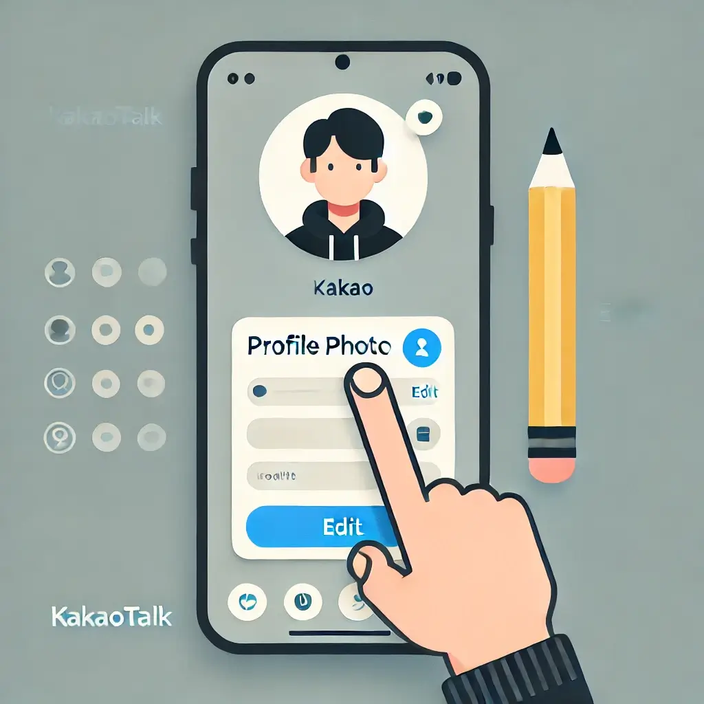 카카오프로필 배경음악설정