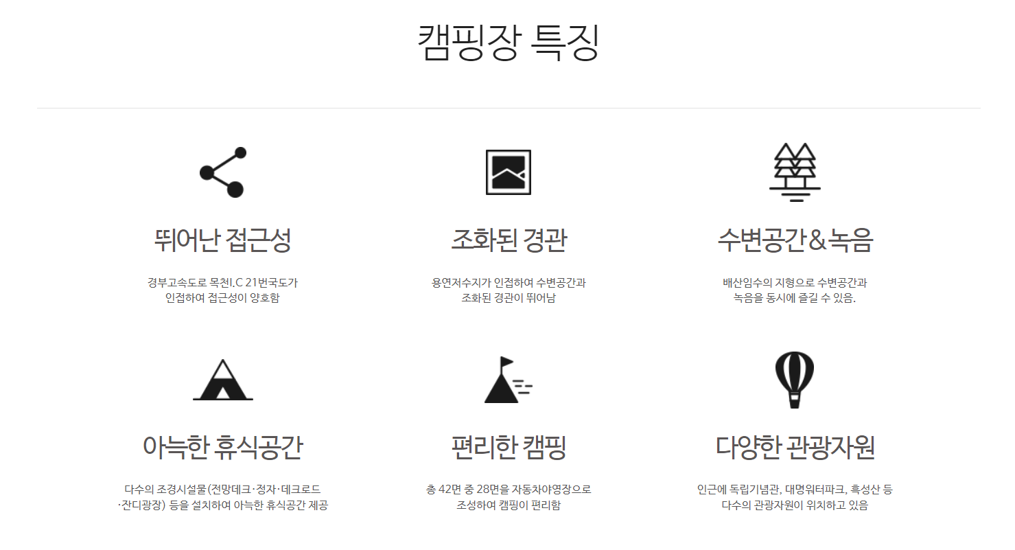 천안 국민여가캠핑장, 캠핑장 이용 규칙 총정리