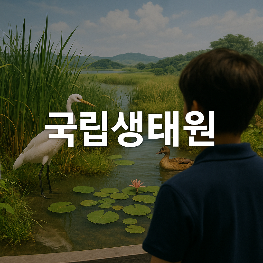 충남 서천 국립생태원 에코리움 예약하기