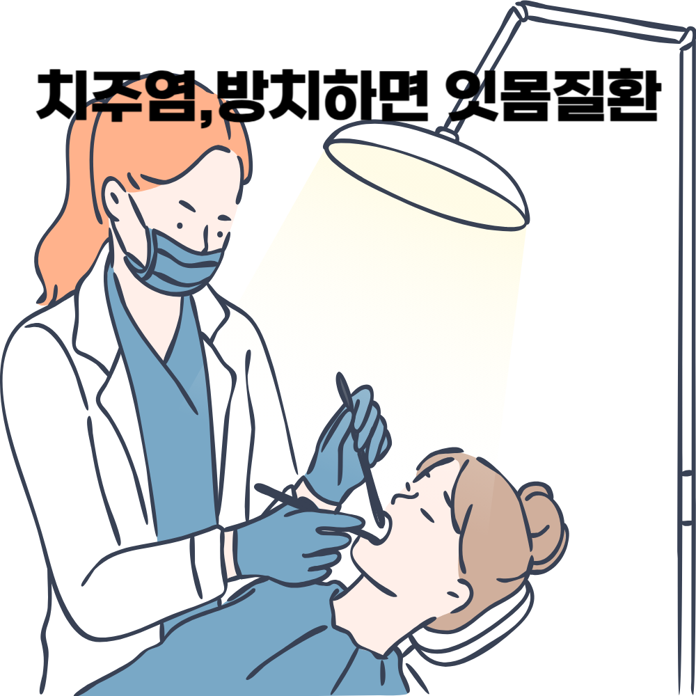 치주염,방치하면잇몸질환