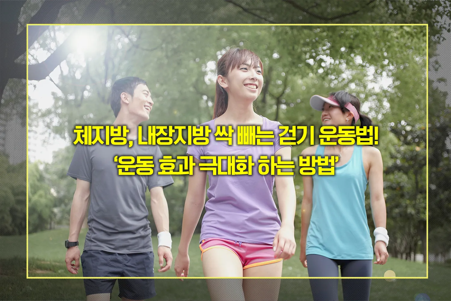 빠르게-걷기-벽스쿼트-지방감량-골밀도-인지력
