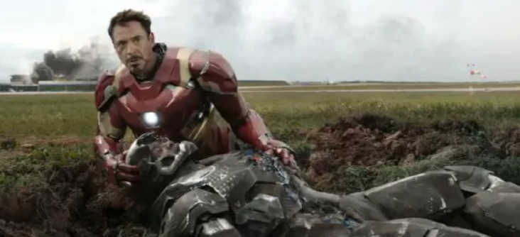 아이언맨과 추락한 워머신
