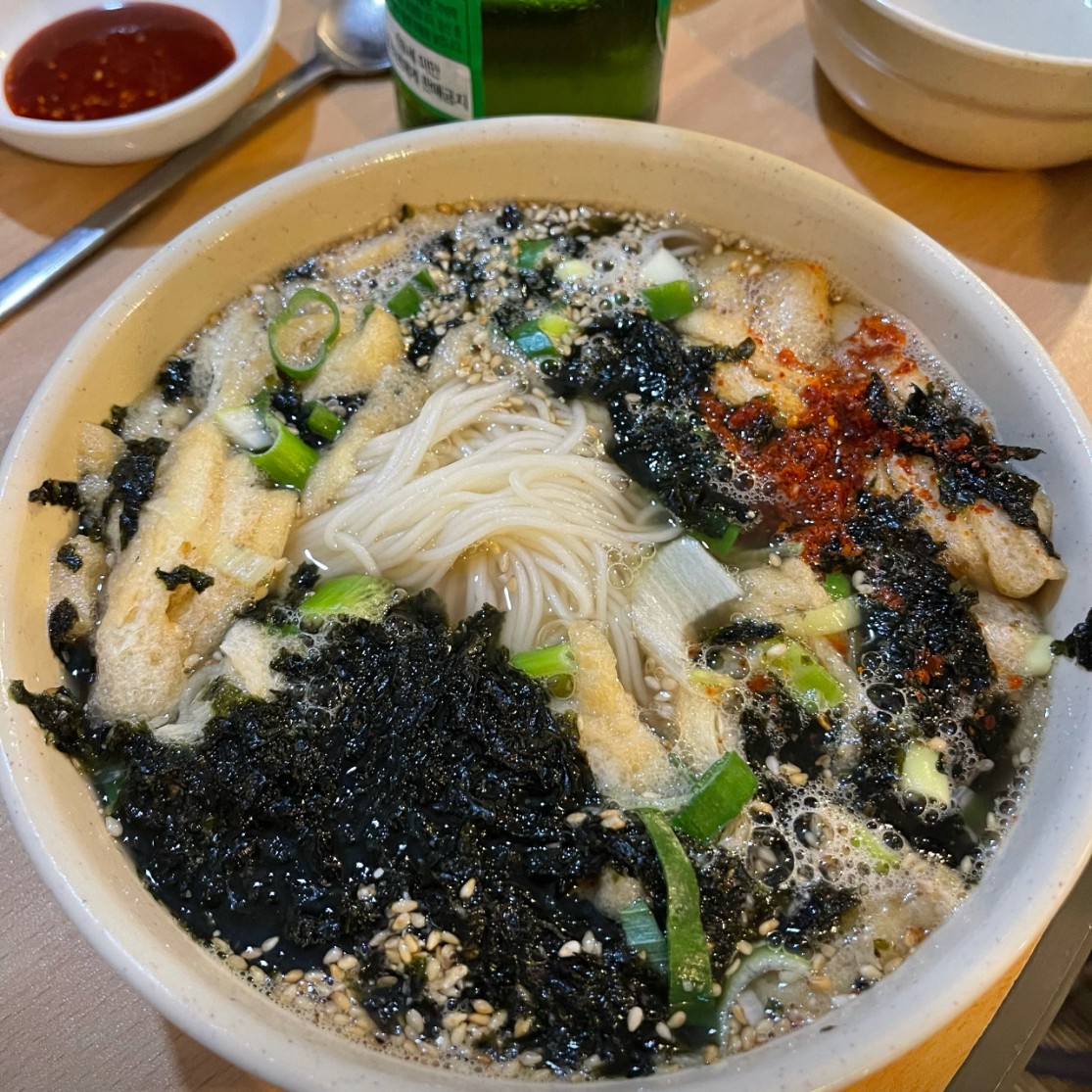 할머니포장마차멸치국수 메뉴 이미지