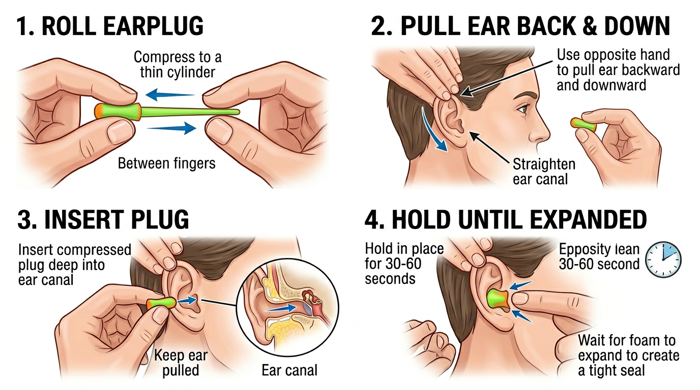 귀마개 고르는법 올바른 착용법