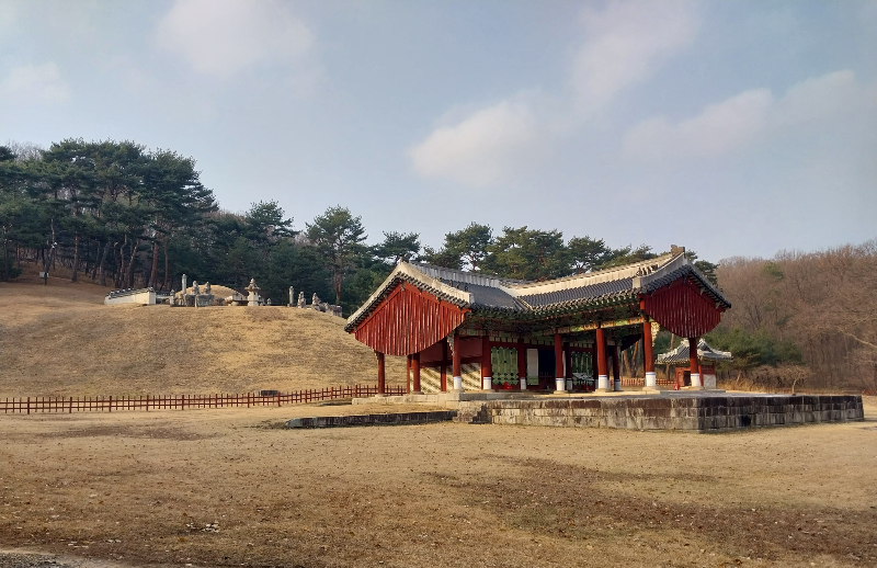 구리 동구릉 장렬왕후의 휘릉 전경