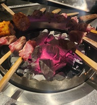 숯불꼬치구이-하오카오스탠