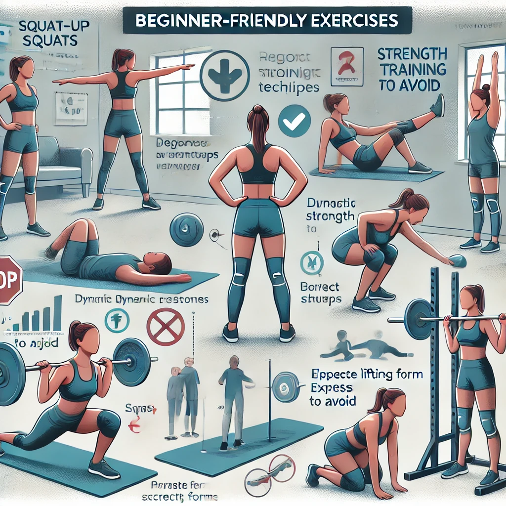초보자의 운동법 이미지