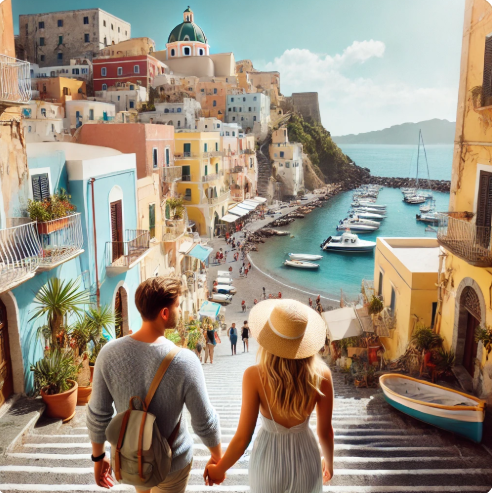 프로치다 커플 여행 사진