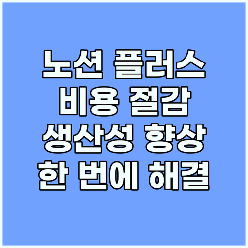 비용 절감과 생산성 향상, 노션 플러..