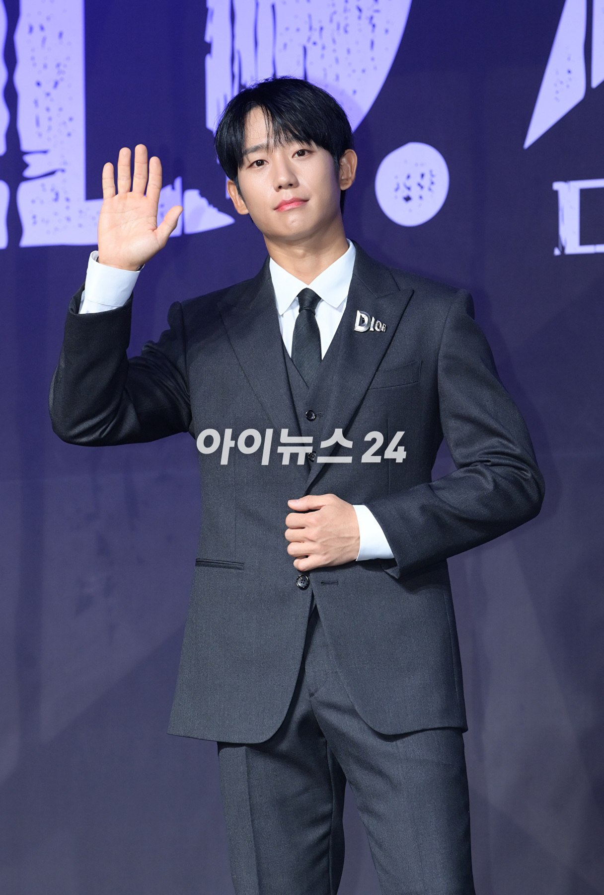 배우 정해인이 18일 오전 서울 강남구 그랜드 인터컨티넨탈 서울 파르나스에서 열린 넷플릭스 시리즈 'D.P.(디피) 시즌2' 제작발표회에 참석하고 있다. [사진=정소희 기자]