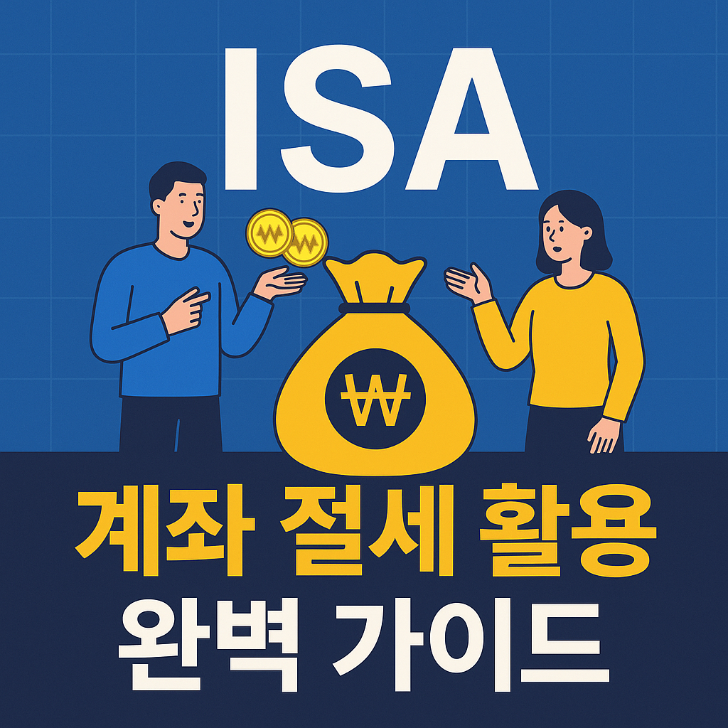 ISA 계좌 절세 활용 방법을 설명하는 완벽 가이드 대표 이미지
