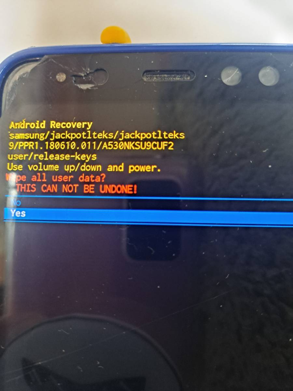 갤럭시 공장초기화 질문?