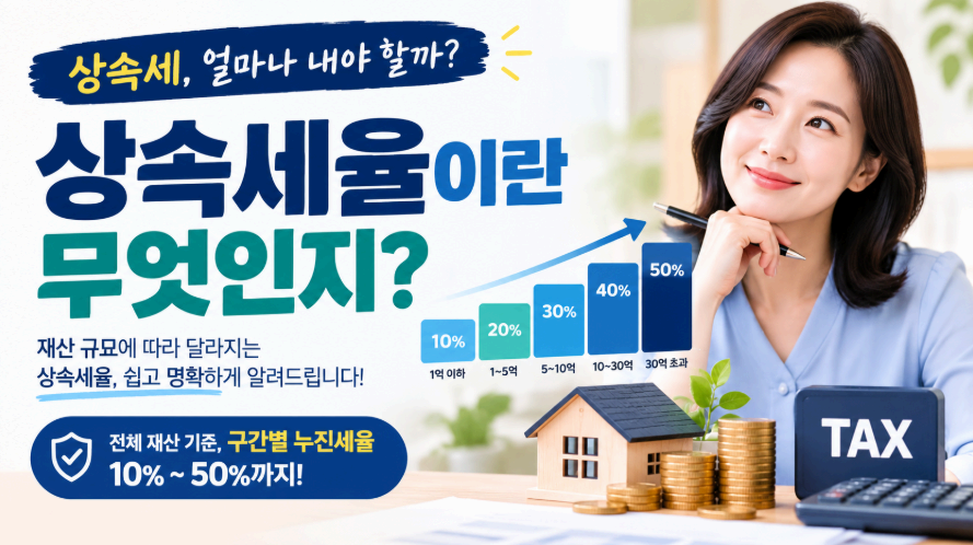 상속세율이란 무엇인지? 이미지사진