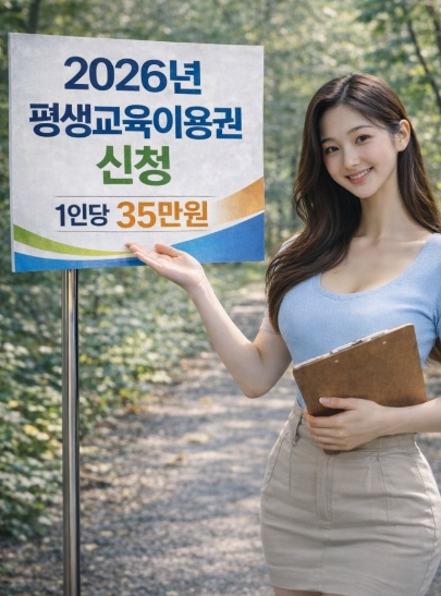 평생교육 이용권 신청방법 총정리!