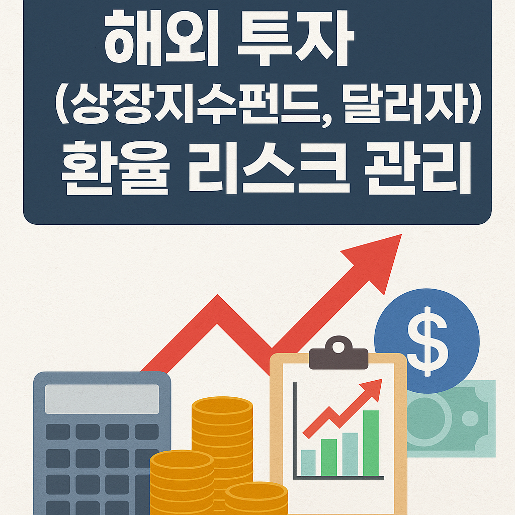 해외 투자(상장지수펀드, 달러자산)와 환율 리스크 관리